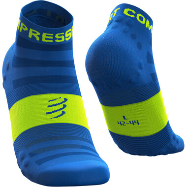 COMPRESSPORT PRO RACING V3.0 ULTRALIGHT LOW Socks Blue/Green 0